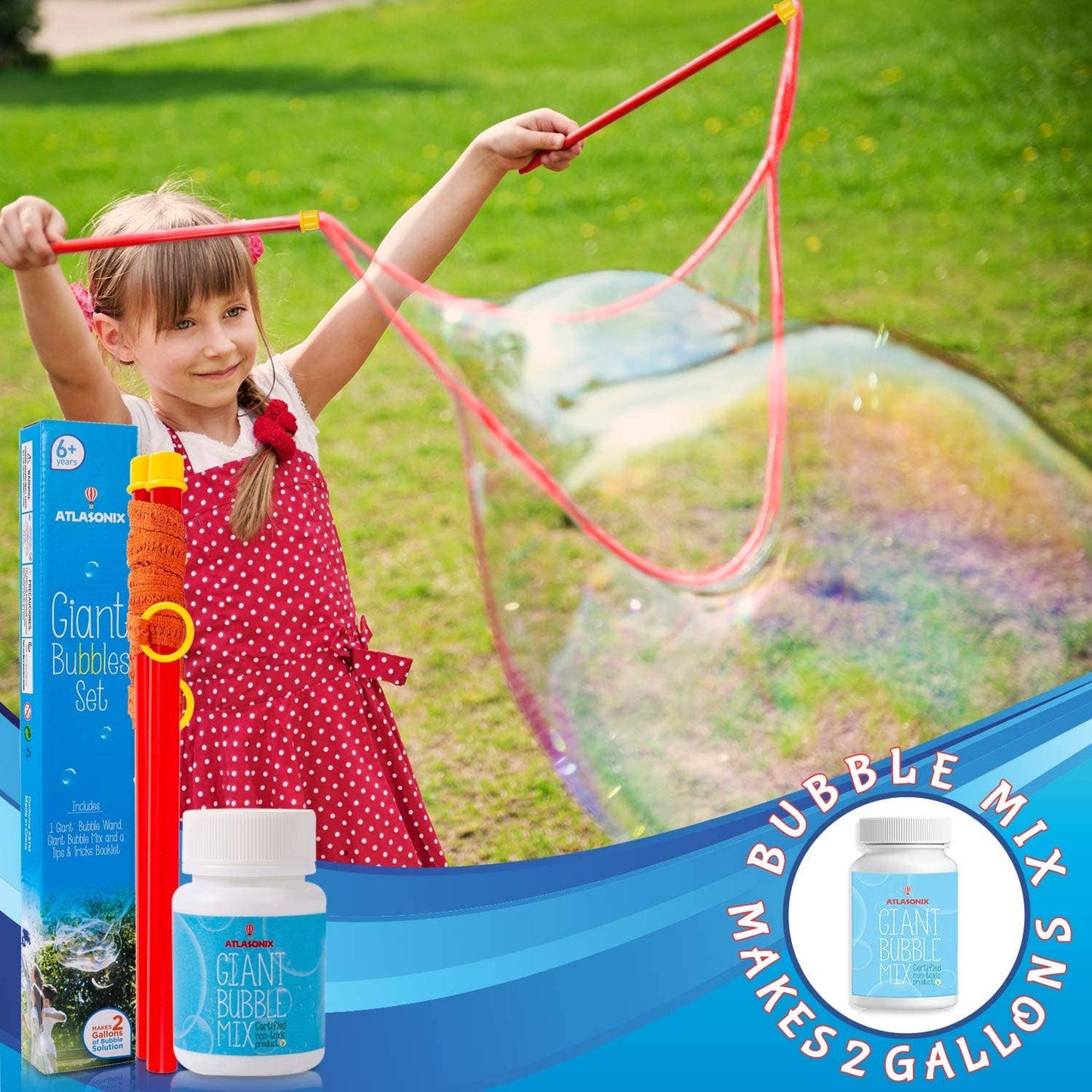 Giant Bubble Wands, Big Bubble Wands For Gigantic Bubbles